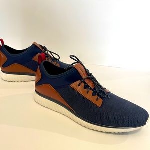 Cole Haan Grandmotion Knit C30653 Mens Blue Mesh Lifestyle Shoes 11.5 Worn Once!